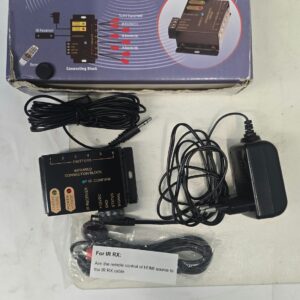 📡 ערכת מאריך שלט אינפרא-אדום IR-EXTEND4 (לשליטה על ציוד מוסתר בארון)